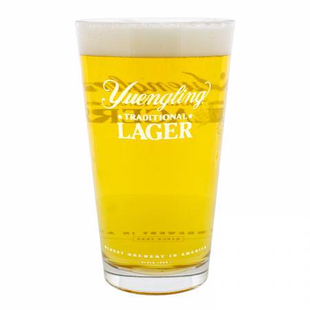 Yuengling Traditional Lager 16oz Pint Glass