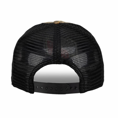 Mountain Dew Camo Flat Bill Adjustable Hat