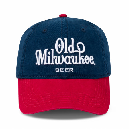 Old Milwaukee 3D Embroidered Dad-Cap Adjustable Hat