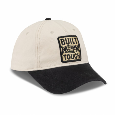 Ford Built Tough Distressed Unstructured Embroidered Adjustable Hat