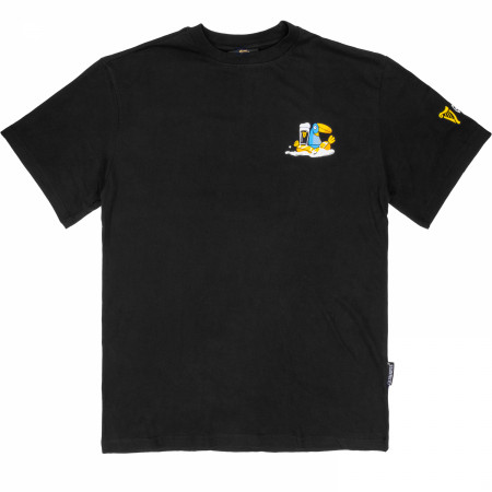 Guinness Seb Curi Lovely Day Back & Front Print Black T-Shirt