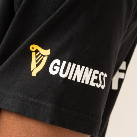 Guinness Seb Curi Lovely Day Back & Front Print Black T-Shirt