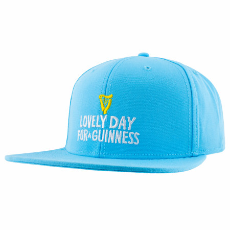 Guinness Seb Curi Lovely Day Blue Flatbill Snapback Hat
