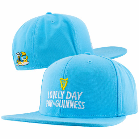 Guinness Seb Curi Lovely Day Blue Flatbill Snapback Hat