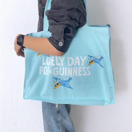Guinness Seb Curi Lovely Day Blue Totebag