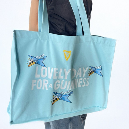 Guinness Seb Curi Lovely Day Blue Totebag