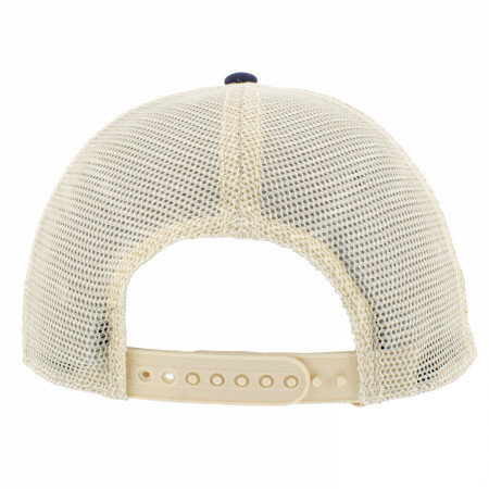 Modelo Distressed Patch Logo Snapback Hat with Mesh