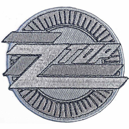 ZZ Top Metallic Silver Patch