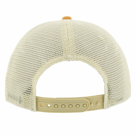 Pabst Blue Ribbon Patch Distressed Mesh Back Hat