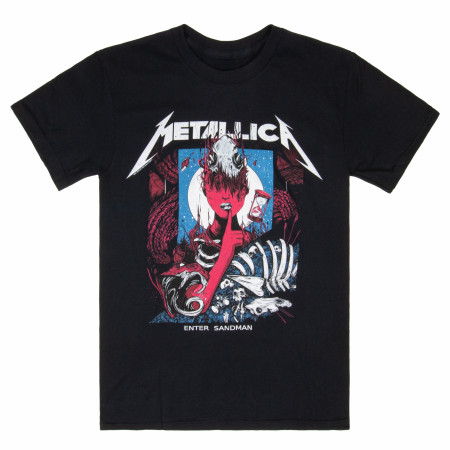 Metallica Enter Sandman Poster T-Shirt