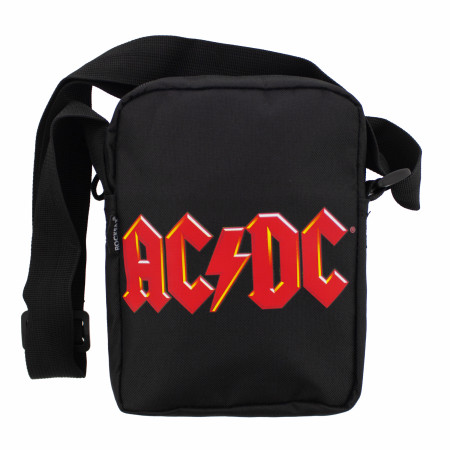 AC/DC Red Logo ROCKSAX Crossbody Bag