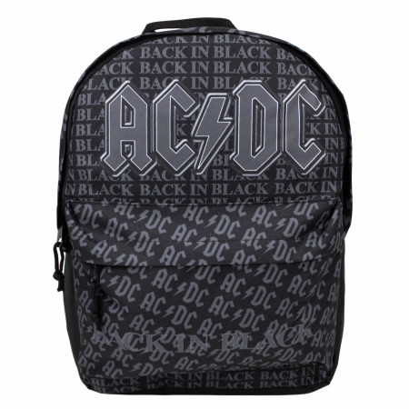 AC/DC Back in Black ROCKSAX Rucksack Backpack