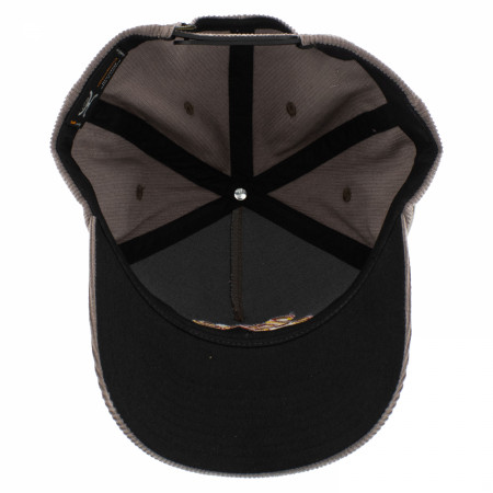 Lone Star Texas Beer Grey Corduroy 5-Panel Trucker Hat