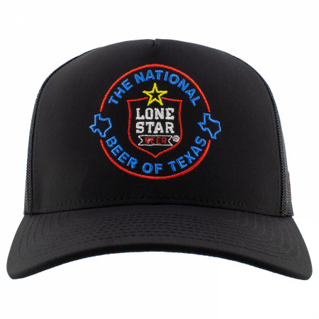 Lone Star National Beer of Texas Circle Patch Trucker Hat