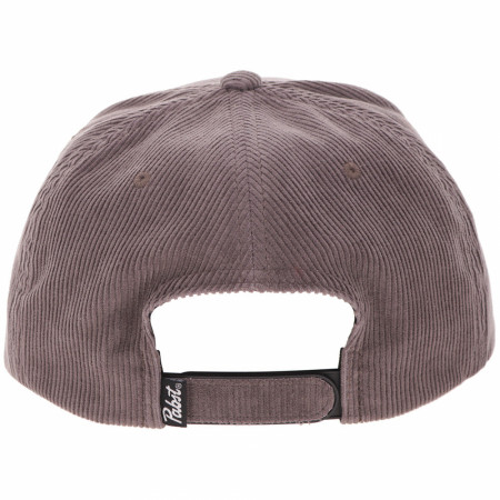 Pabst Blue Ribbon Grey Corduroy 5-Panel Trucker Hat