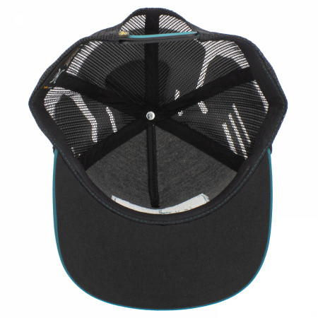Pearl Beer 5-Panel Teal Trucker Hat with Patch Logo