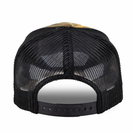 Ford Realtree Advantage Max with Dog in a Canoe Camo Snapback Hat