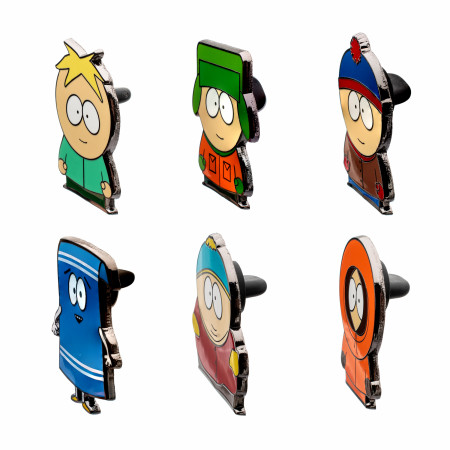 South Park Character Enamel Pins 6-Pack