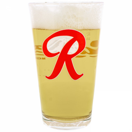 Rainier Beer Classic Logo Pint Glass