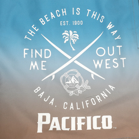 Pacifico Clara Beach Gradient Ombre Board Shorts