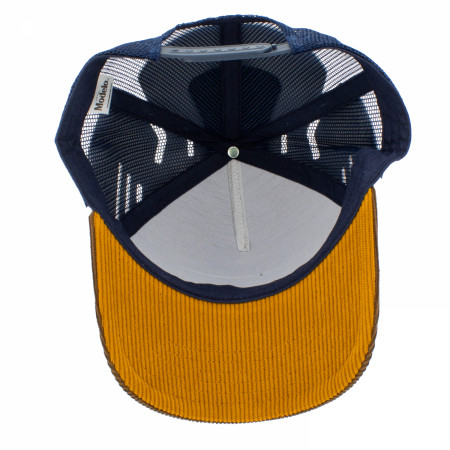 Modelo Logo Tan Corduroy Trucker Hat