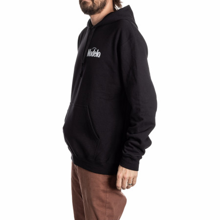 Modelo Celebra Dia De Los Muertos Front and Back Print Pullover Hoodie