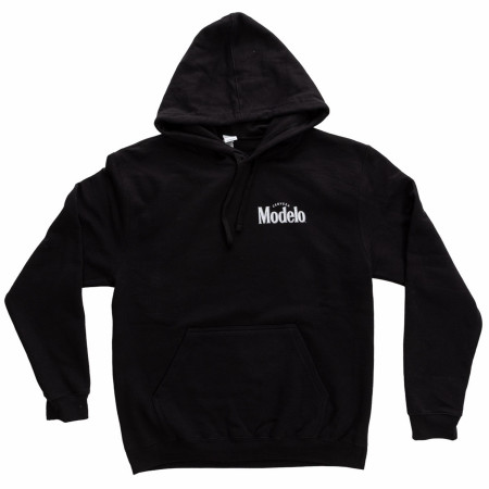 Modelo Celebra Dia De Los Muertos Front and Back Print Pullover Hoodie