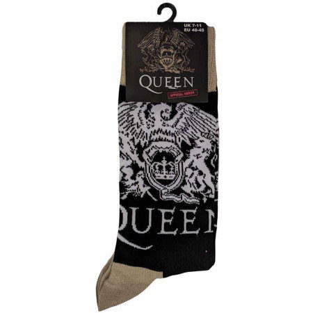 Queen Crest & Logo Ankle Socks
