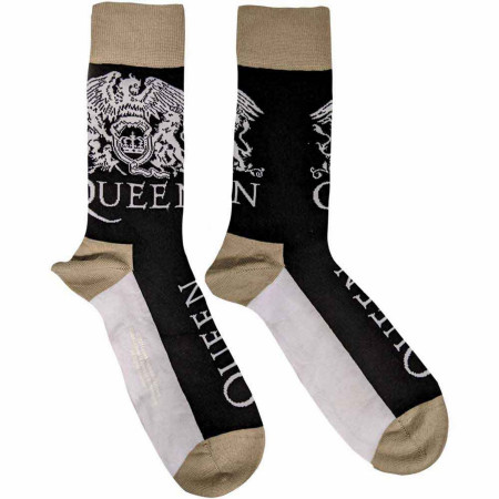 Queen Crest & Logo Ankle Socks