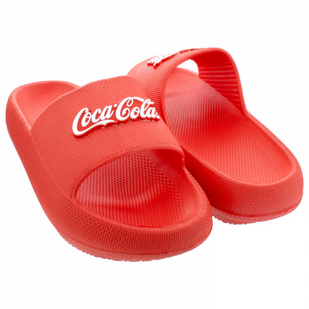 Coca-Cola Classic Red Adult Slide Slippers