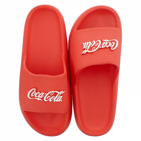 Coca-Cola Classic Red Adult Slide Slippers