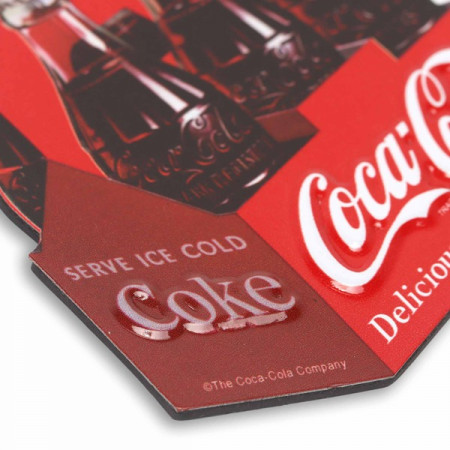 Coca-Cola Classic Six Pack Embossed Metal Magnet