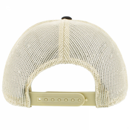 Garage Beer Distressed Orville Stone-Black Adjustable Hat