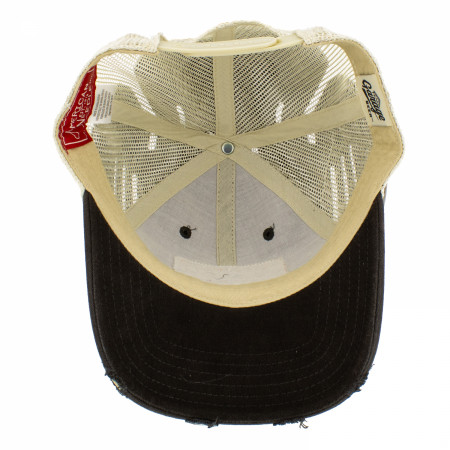 Garage Beer Distressed Orville Stone-Black Adjustable Hat
