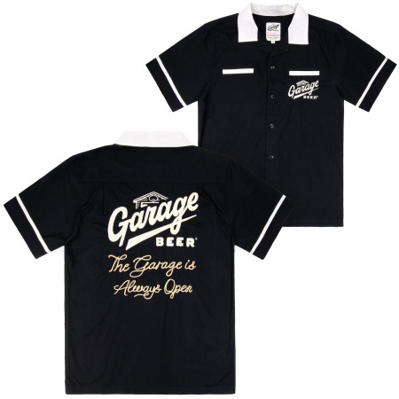 Garage Beer Always Open with Wrench Bowling Jacket