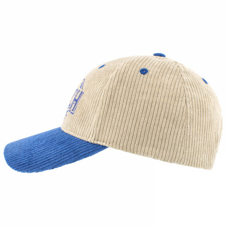 Busch Light Embroidered Logo on Pinstripe Cotton Snapback Hat
