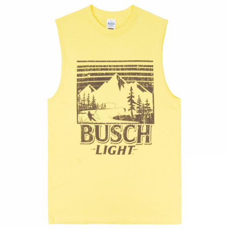 Busch Light Fishing Landscape Sleeveless Muscle Tank
