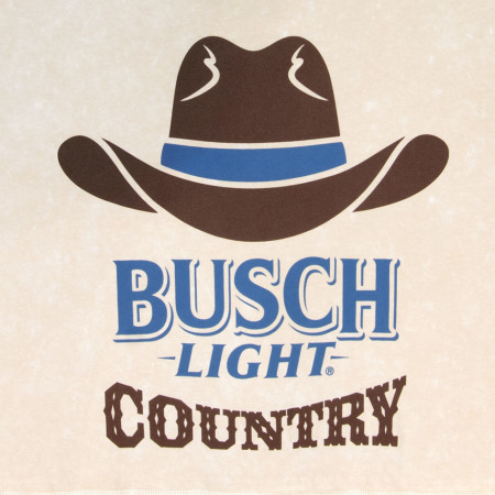 Busch Light Country Cowboy Hat Women's Crop Top