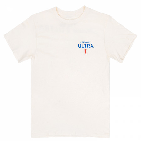 Michelob Ultra Superior Light Beer Front & Back Print T-Shirt