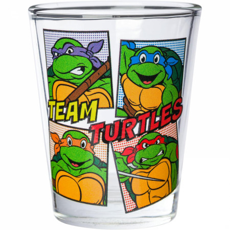 Teenage Mutant Ninja Turtles Comic Book 4-Piece Shot Glass Set