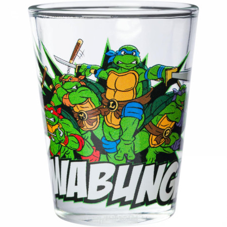 Teenage Mutant Ninja Turtles Comic Book 4-Piece Shot Glass Set