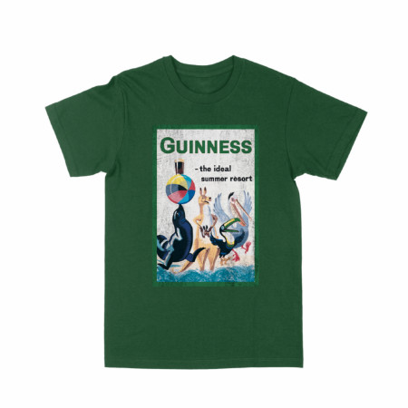 Guinness - The Ideal Summer Resort Advert Premium T-Shirt
