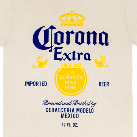 Corona Extra Classic Logo Sand Colorway T-Shirt