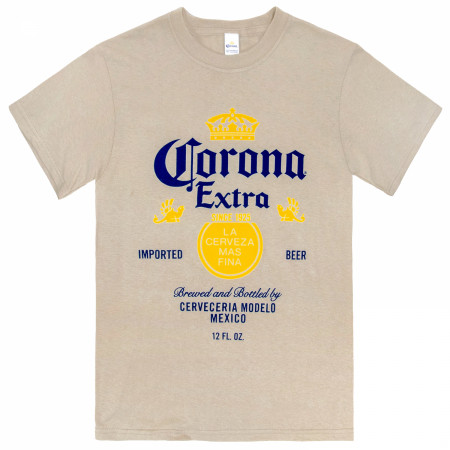 Corona Extra Classic Logo Sand Colorway T-Shirt