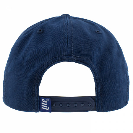It's Miller Time Embroidered and Washed Cotton Twill Trucker Hat