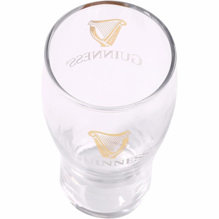 Guinness Logo 2-Pack Tulip Shaped 20oz Pint Glass Set