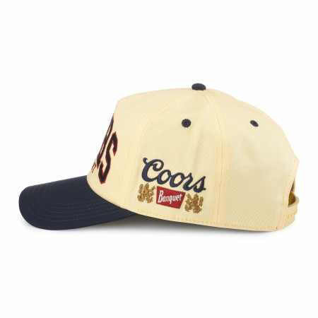 Coors Banquet Lemon Ice & Navy Varsity Roscoe Adjustable Hat