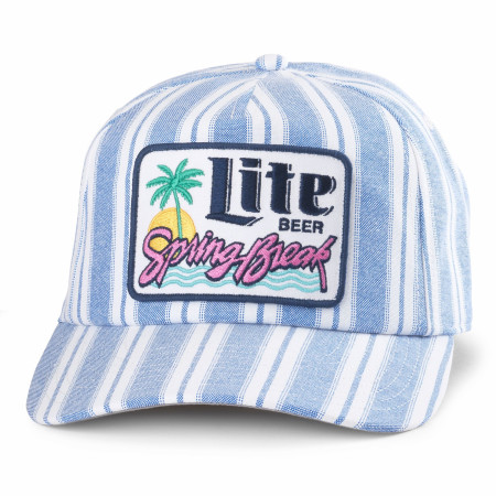 Miller Lite Spring Break Beach House Adjustable Hat