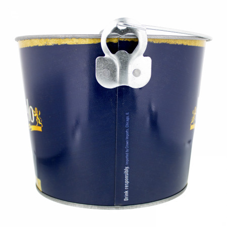 Modelo Galvanized 6-Pack Ice Bucket with Opener