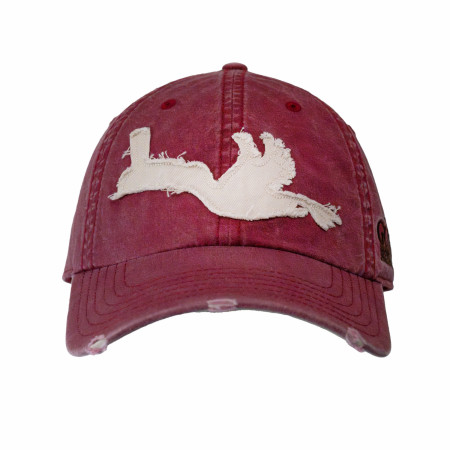 Guinness Vintage Distressed Red Toucan Cap